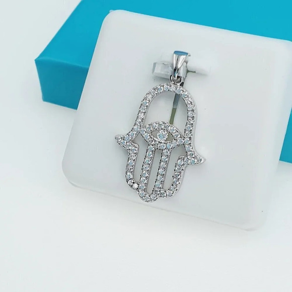 "925 Sterling Silver CZ Beautiful Pendant for Women, 1USPAR4030 - Picture 10 of 11